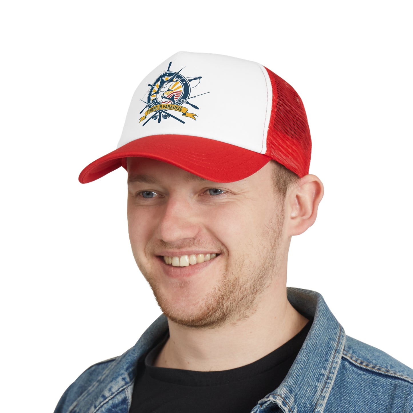 Custom Fishing Mesh Hat