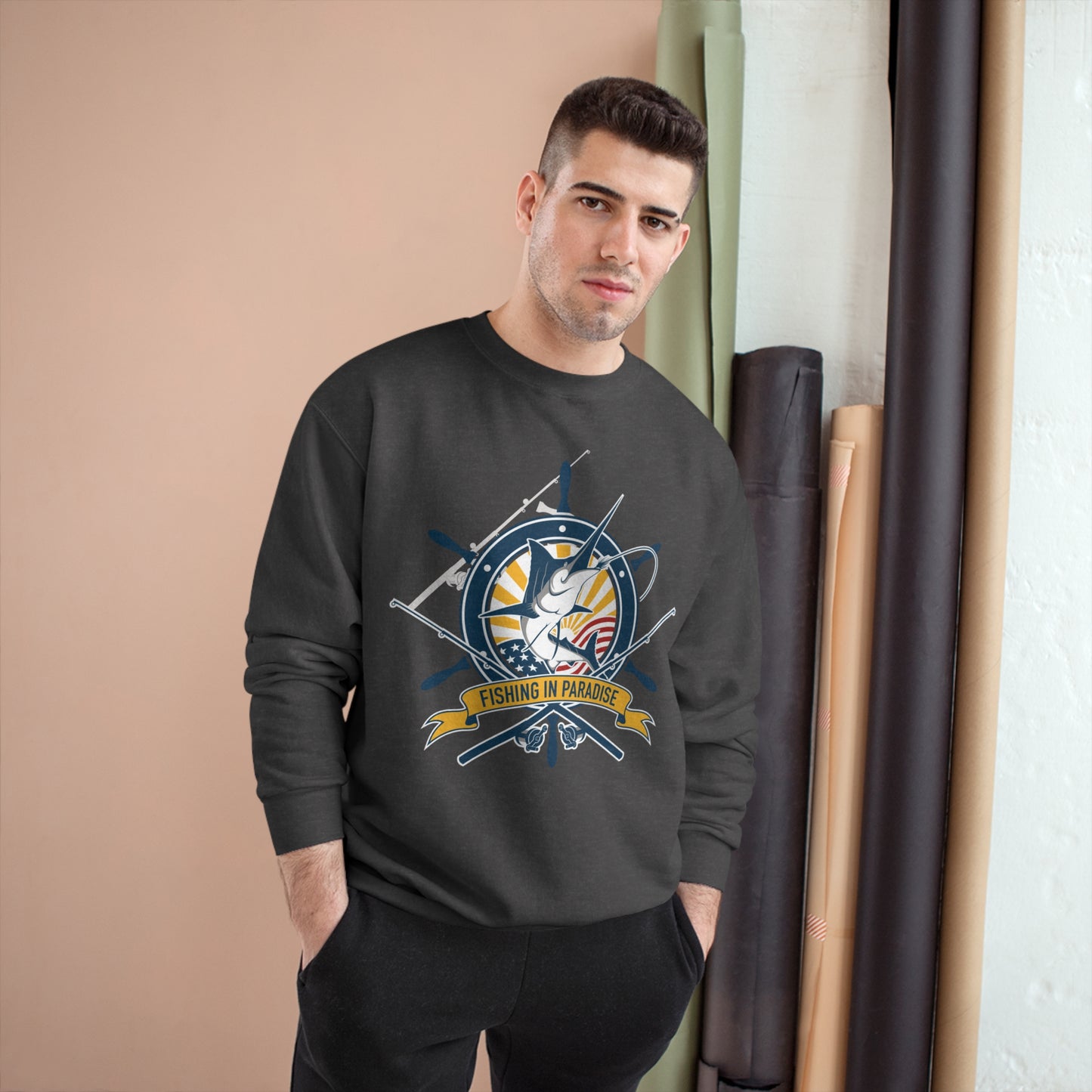 Champion Fishing Sweatshirt
