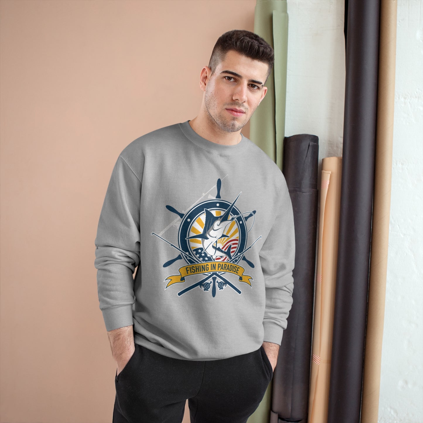 Champion Fishing Sweatshirt