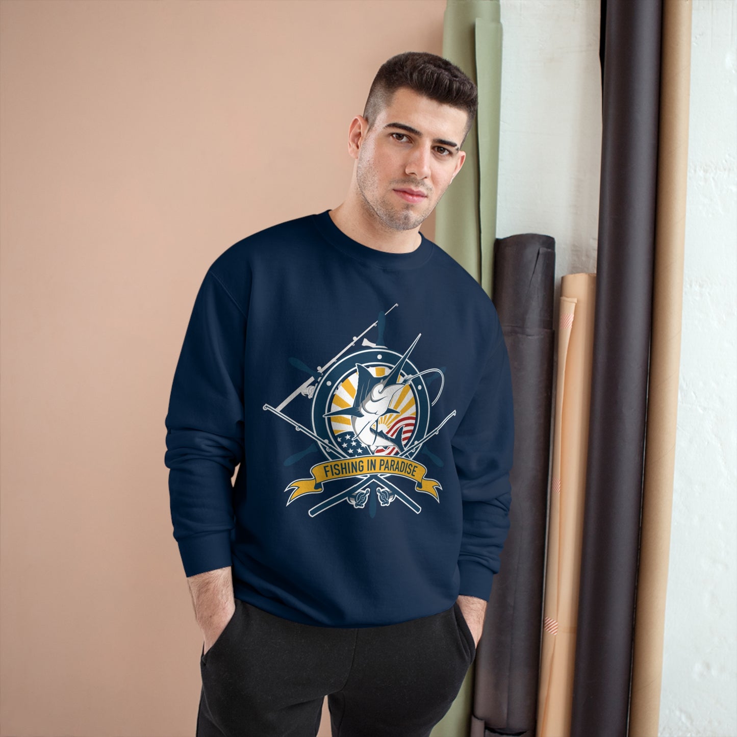 Champion Fishing Sweatshirt