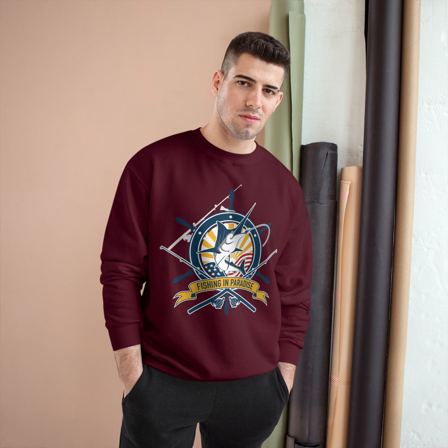 Champion Fishing Sweatshirt