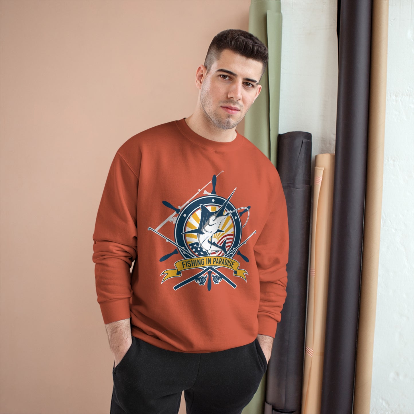 Champion Fishing Sweatshirt