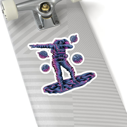 The Space Dab Sticker