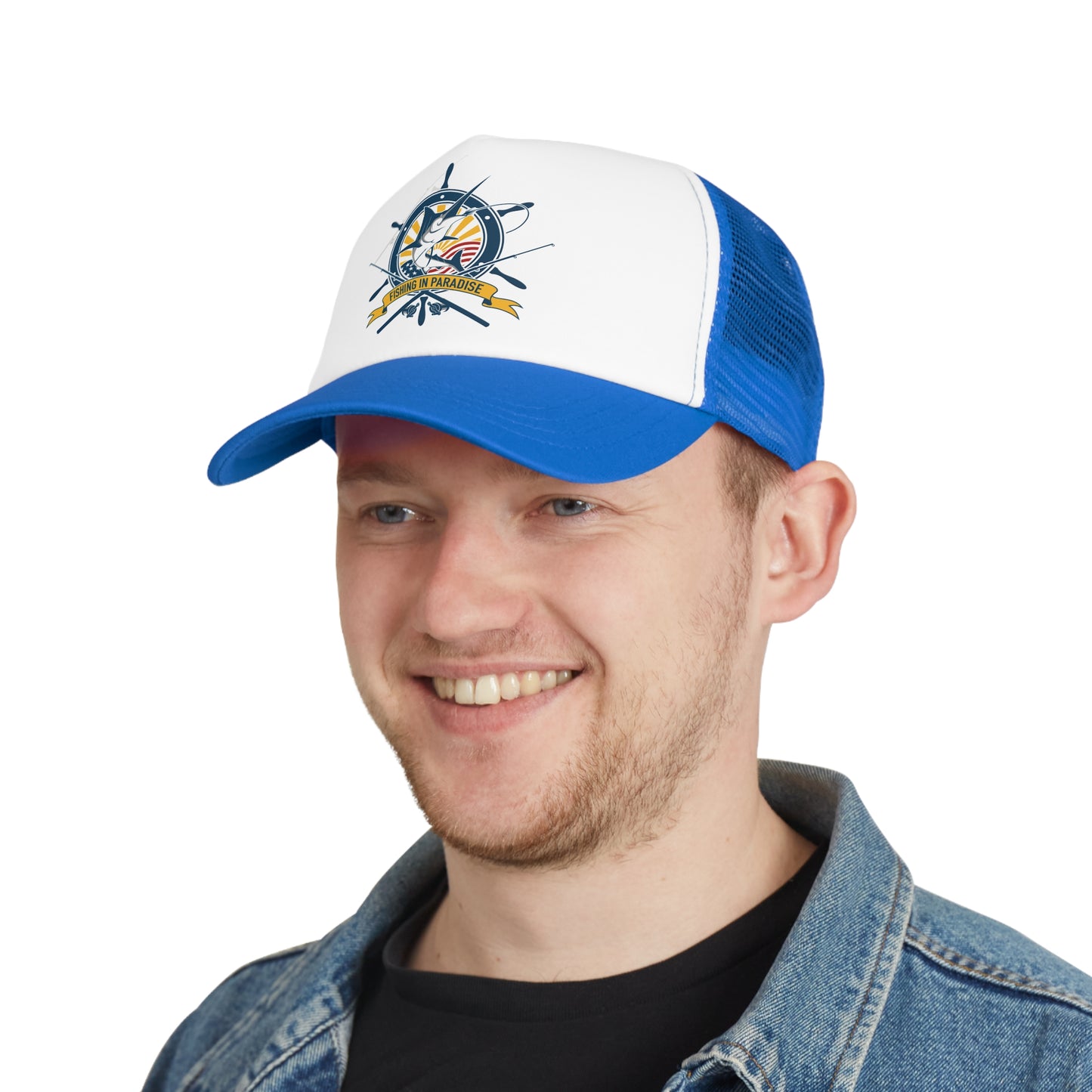 Custom Fishing Mesh Hat
