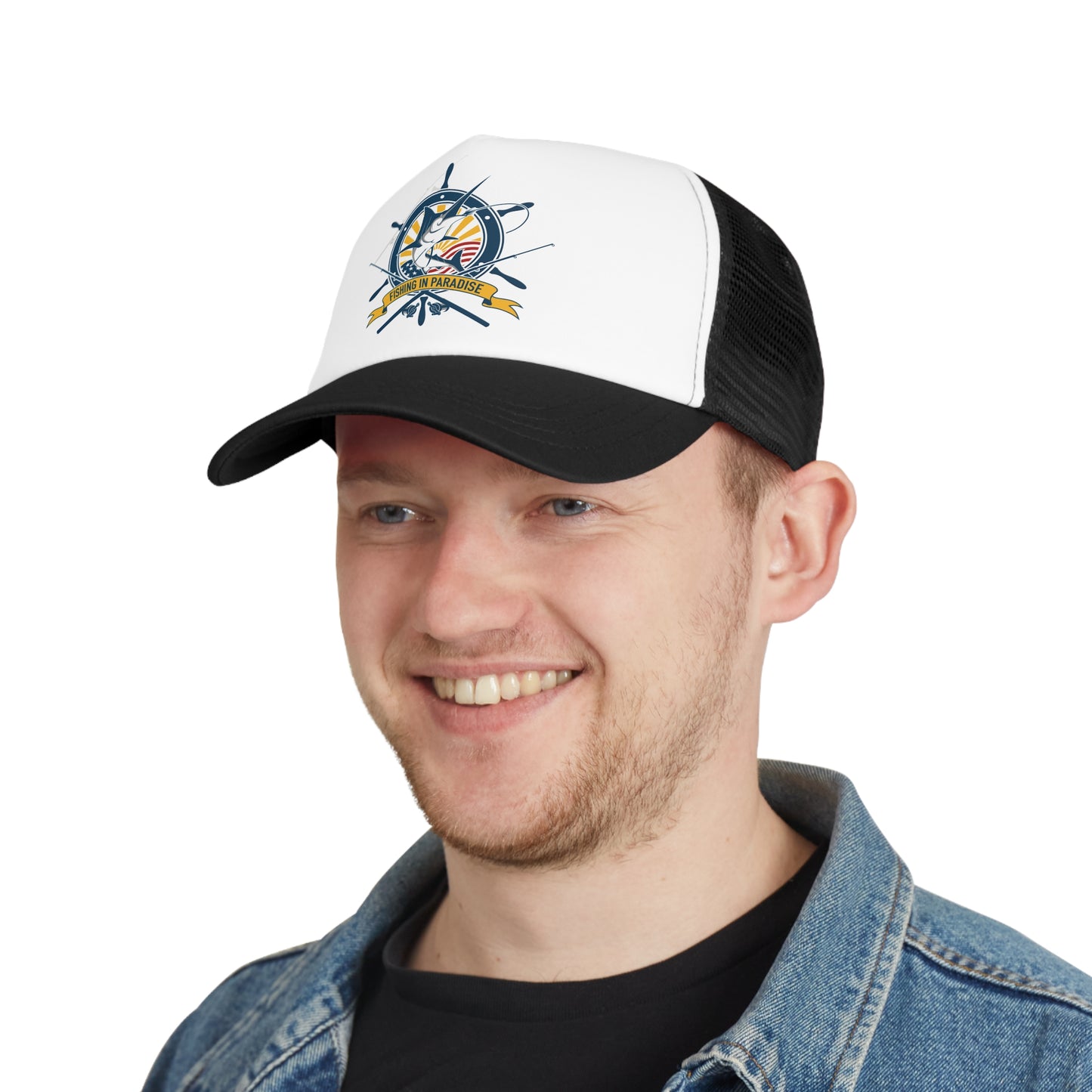 Custom Fishing Mesh Hat