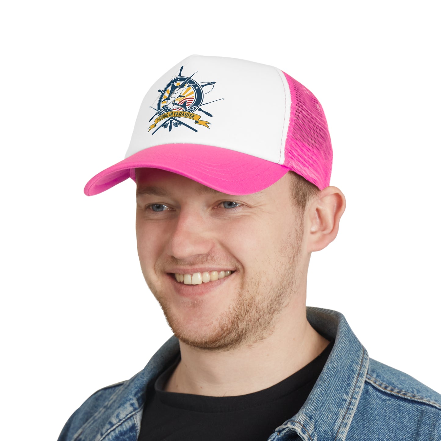 Custom Fishing Mesh Hat