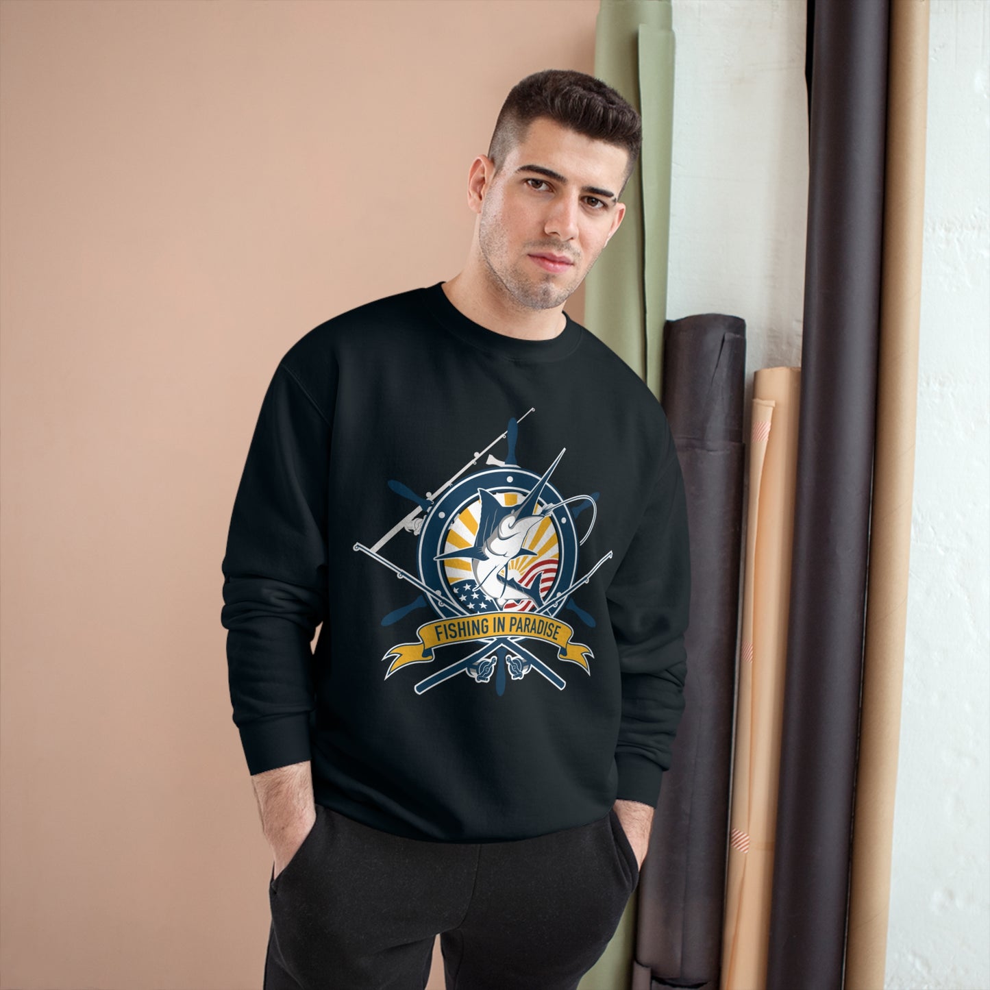 Champion Fishing Sweatshirt